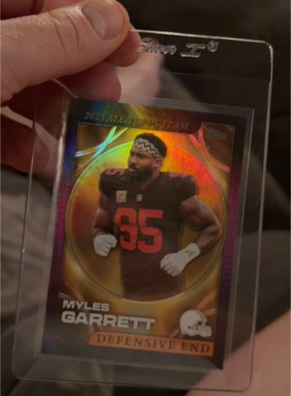 2026 Topps Flagship #25ATT-15 Myles Garrett 2025 All Topps Team — front