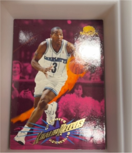 1995-96 SkyBox Premium #156 Khalid Reeves — front