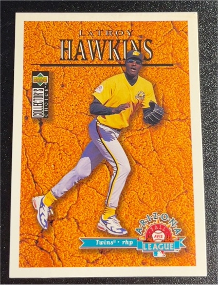 1996 Upper Deck Collector's Choice #659 LaTroy Hawkins — front