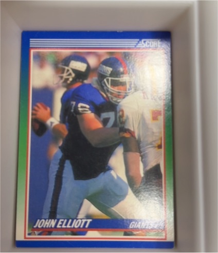 1990 Score #78 John Elliott — front