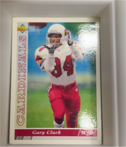 1993 Upper Deck #492 Gary Clark — front