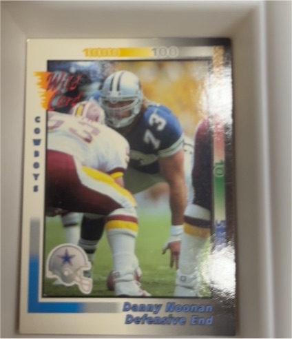 1992 Wild Card #100 Danny Noonan — front