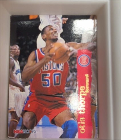 1995-96 NBA Hoops #303 Otis Thorpe — front