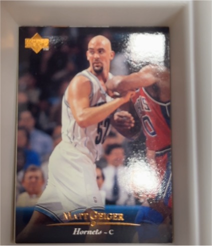 1995-96 Upper Deck #211 Matt Geiger — front