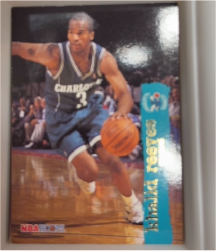 1996-97 SkyBox NBA Hoops #295 Khalid Reeves — front