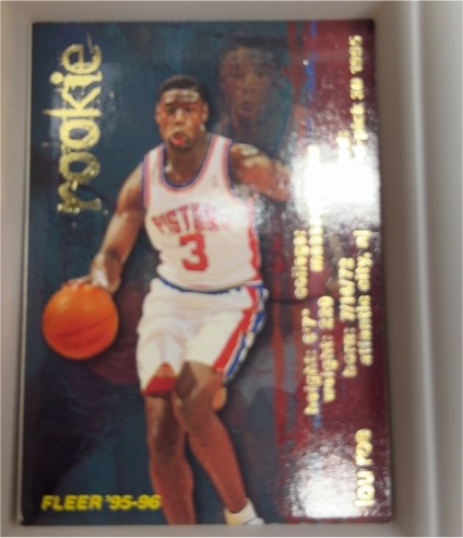 1995 Fleer #307 Lou Roe Rookie — front