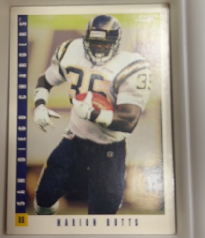 1991 Topps Stadium Club #13 Marion Butts — front