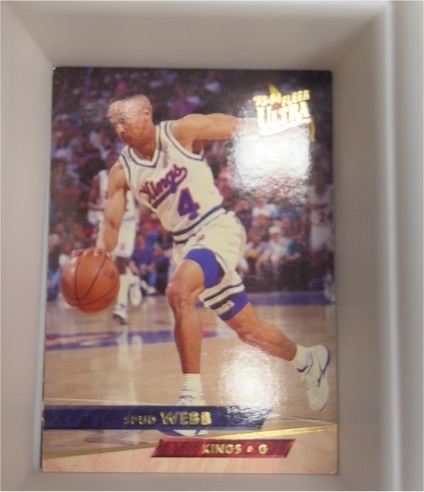 1993-94 Fleer Ultra #165 Spud Webb Sacramento Kings — front