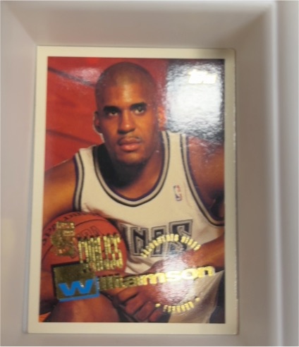 1995-96 Topps #244 Corliss Williamson — front