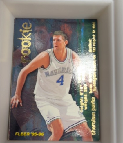 1995-96 Fleer #303 Cherokee Parks — front