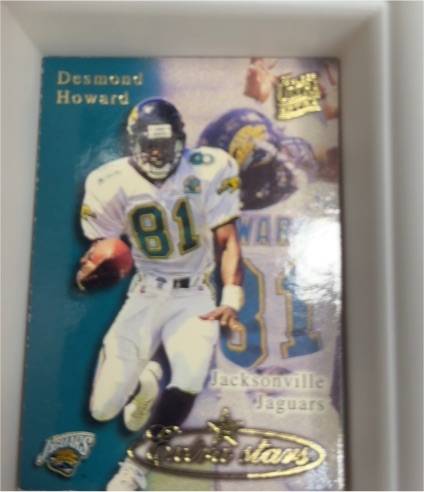 1995 Fleer Ultra #495 Desmond Howard Jacksonville Jaguars Extra Stars — front