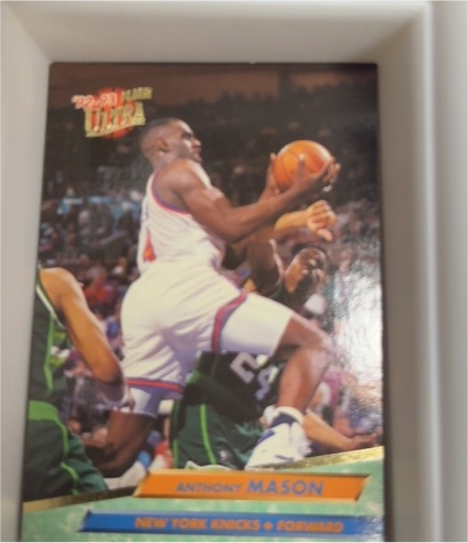 1992-93 Fleer Ultra #123 Anthony Mason — front