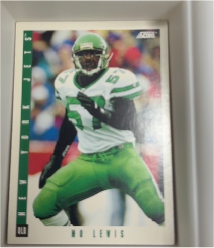 1993 Score #209 Mo Lewis — front