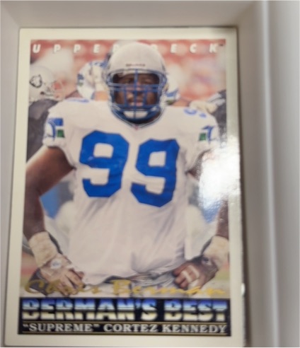 1993 Upper Deck #436 Cortez Kennedy — front