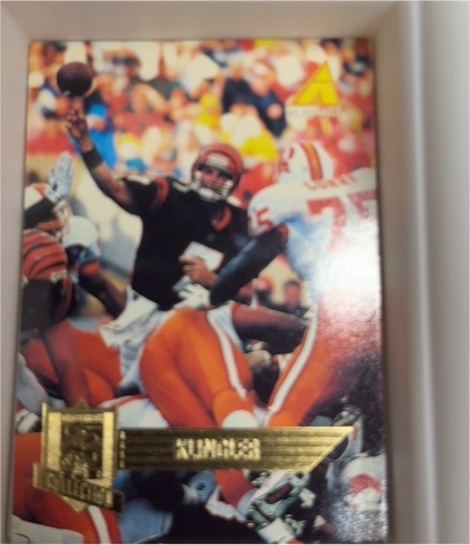 1995 Pinnacle Club Collection #136 David Klingler — front