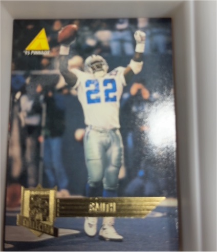 1995 Pinnacle Club Collection #231 Emmitt Smith — front