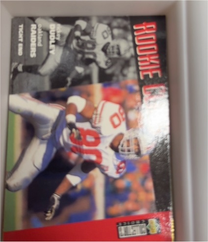 1996 Collector's Choice #9 Rickey Dudley Rookie — front