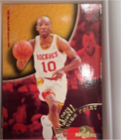 1995-96 SkyBox Premium #138 Sam Cassell Houston Rockets — front