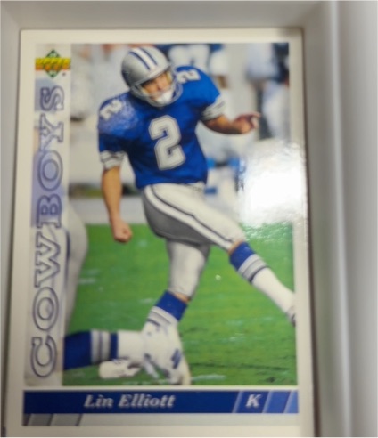 1993 Upper Deck #185 Lin Elliott — front