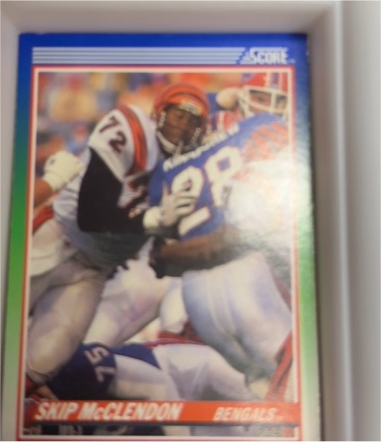 1990 Score #72 Skip McClendon — front