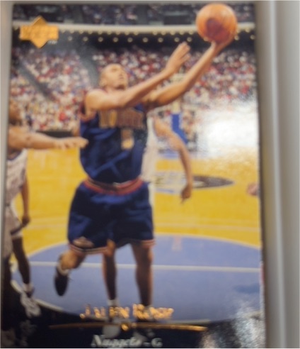 1995-96 Upper Deck #93 Jalen Rose — front