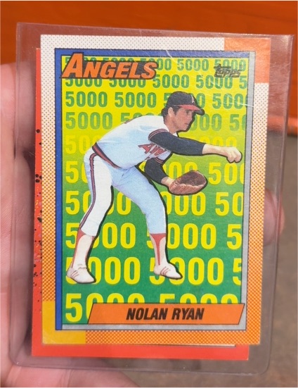 1990 Topps #3 Nolan Ryan — front