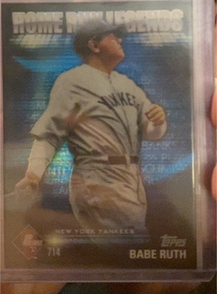 2012 Topps Home Run Legends #HRL-2 Babe Ruth — front