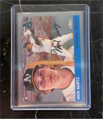 2025 Topps Chrome Platinum #254 Nick Kurtz — front