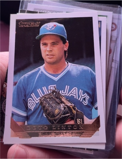1993 Topps Gold #159 Doug Linton Toronto Blue Jays — front