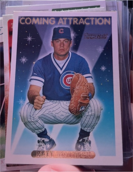 1993 Topps Gold #812 Matt Walbeck — front