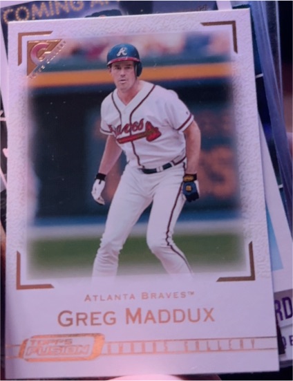 2001 Topps Fusion #103 Greg Maddux — front