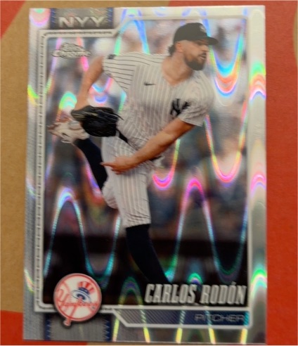 2026 Topps Chrome #43 Carlos Rodón — front