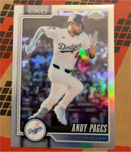 2026 Topps Chrome #10 Andy Pages — front