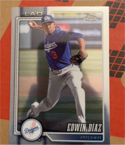 2026 Topps Chrome #71 Edwin Díaz — front