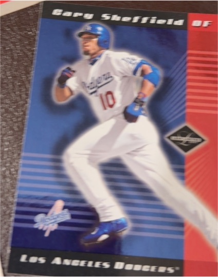 2001 Upper Deck SPx #194 Gary Sheffield — front