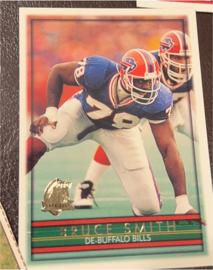 1996 Topps #340 Bruce Smith — front