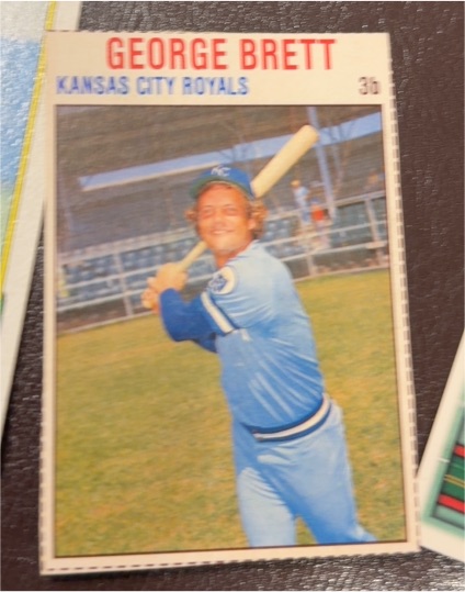 1977 Hostess #36 George Brett — front