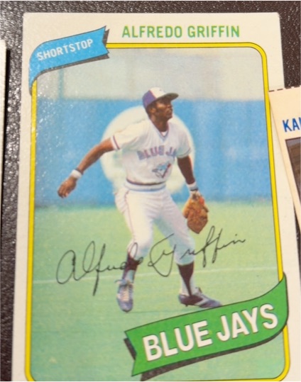 1980 Topps #558 Alfredo Griffin — front