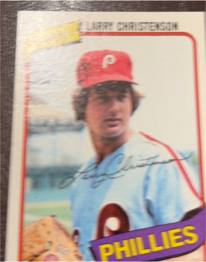 1980 Topps #161 Larry Christenson — front