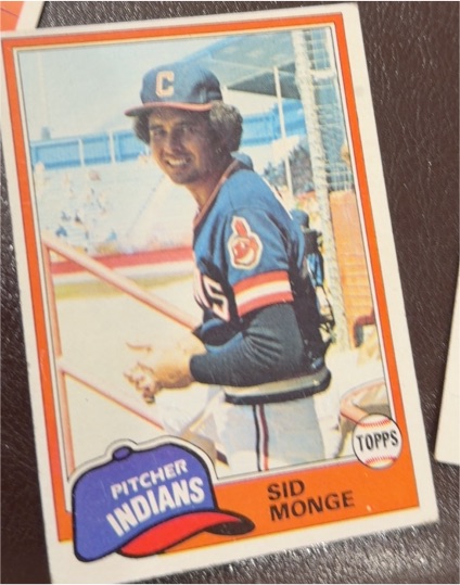 1981 Topps #333 Sid Monge — front