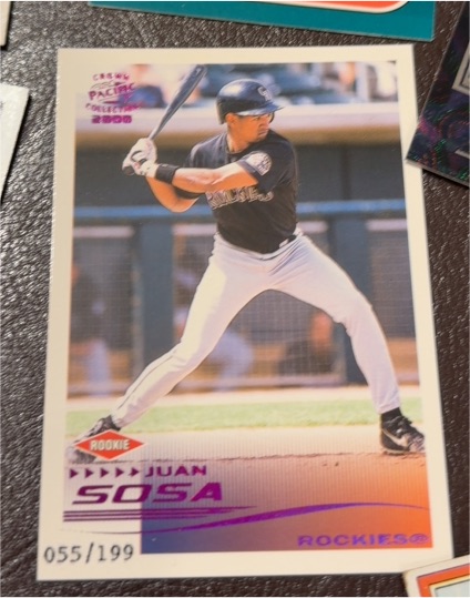 2000 Pacific Crown Collection #94 Juan Sosa — front
