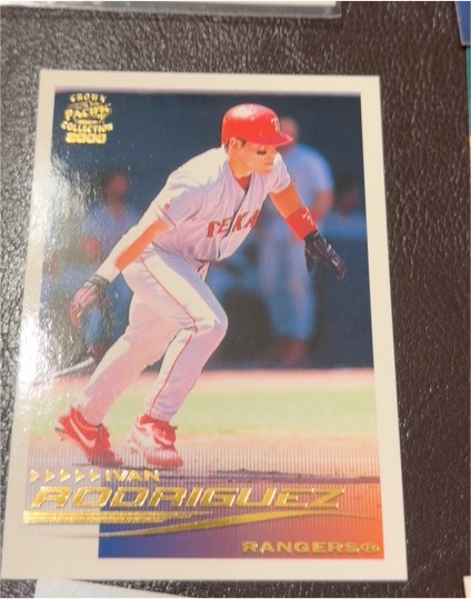 2000 Pacific Crown Collection #286 Ivan Rodriguez Texas Rangers — front