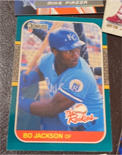 1986 Donruss The Rookies Bo Jackson — front