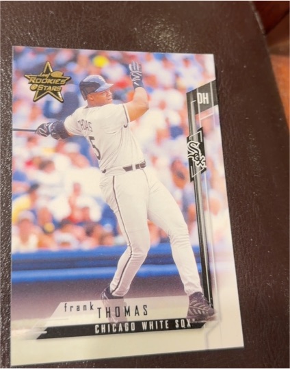2001 Leaf Rookies & Stars #82 Frank Thomas — front