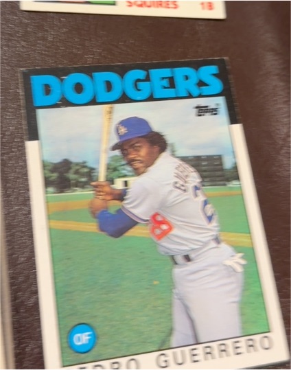 1986 Topps #145 Pedro Guerrero — front