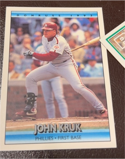 1992 Donruss #230 John Kruk — front