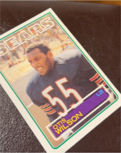 1986 Topps #55 Otis Wilson — front