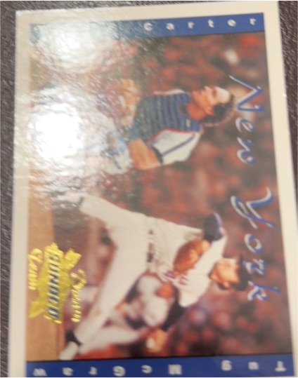 2001 Sunoco Dream Team #10 Gary Carter / Tug McGraw New York Mets — front
