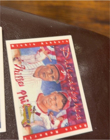 2001 Sunoco Dream Team #9 Richie Ashburn / Robin Roberts — front