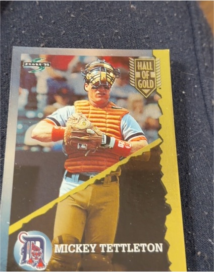 1995 Score Hall of Gold #HG49 Mickey Tettleton — front